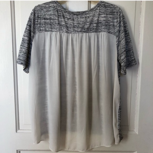 LOFT Mixed Media Tee - Picture 2 of 2